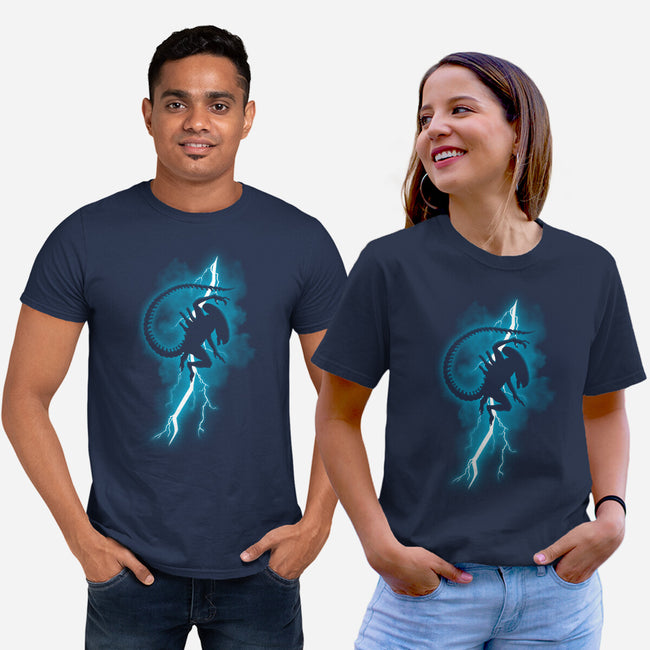 The Alien Returns-Unisex-Basic-Tee-jasesa