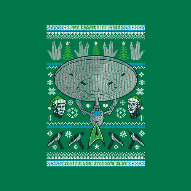 Set Phasers To Christmas-None-Adjustable Tote-Bag-Arinesart