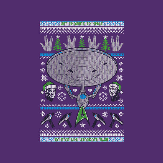 Set Phasers To Christmas-None-Adjustable Tote-Bag-Arinesart