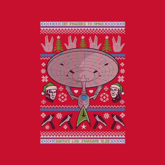 Set Phasers To Christmas-Unisex-Kitchen-Apron-Arinesart