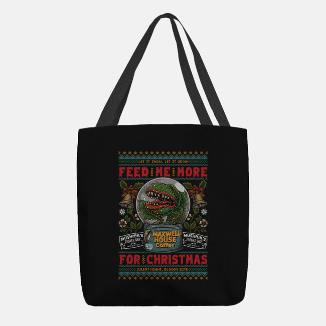 Feed Me For Christmas-None-Basic Tote-Bag-Arinesart