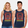 Christmas And Creatures-Unisex-Basic-Tank-Arinesart
