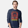 Christmas And Creatures-Mens-Long Sleeved-Tee-Arinesart