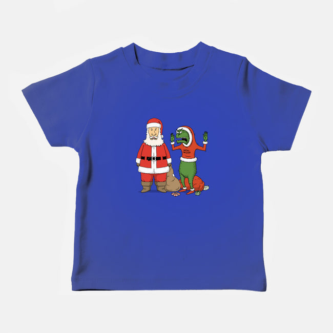 Stupid Santas-Baby-Basic-Tee-pigboom