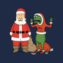 Stupid Santas-Womens-Fitted-Tee-pigboom
