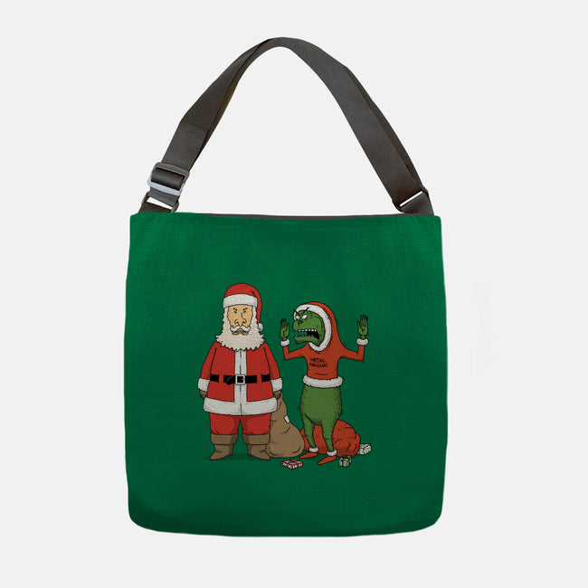 Stupid Santas-None-Adjustable Tote-Bag-pigboom
