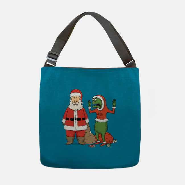 Stupid Santas-None-Adjustable Tote-Bag-pigboom