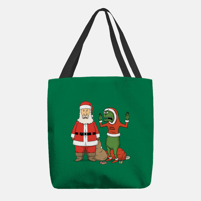 Stupid Santas-None-Basic Tote-Bag-pigboom