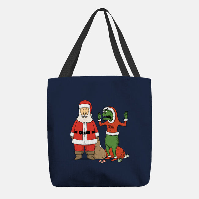 Stupid Santas-None-Basic Tote-Bag-pigboom