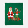 Stupid Santas-None-Fleece-Blanket-pigboom