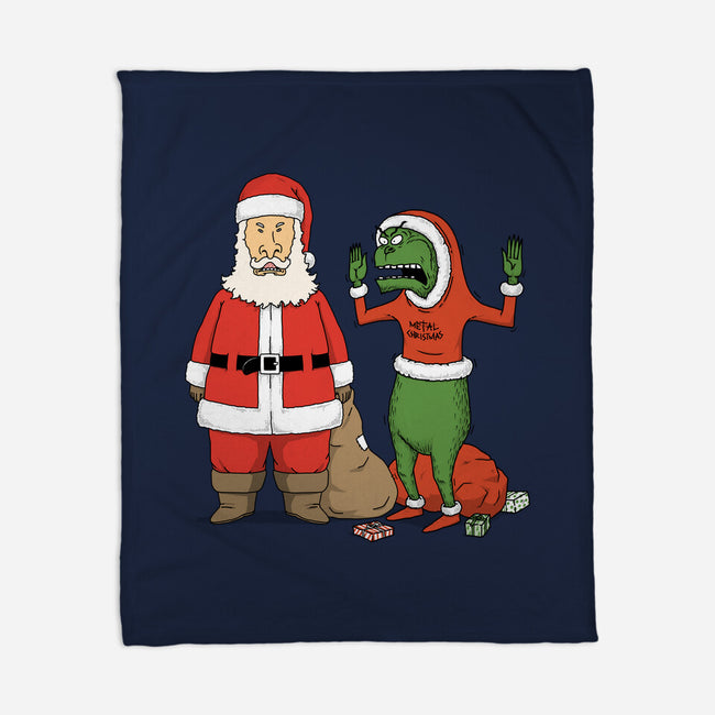 Stupid Santas-None-Fleece-Blanket-pigboom