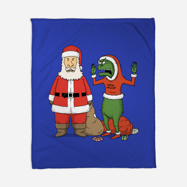 Stupid Santas-None-Fleece-Blanket-pigboom