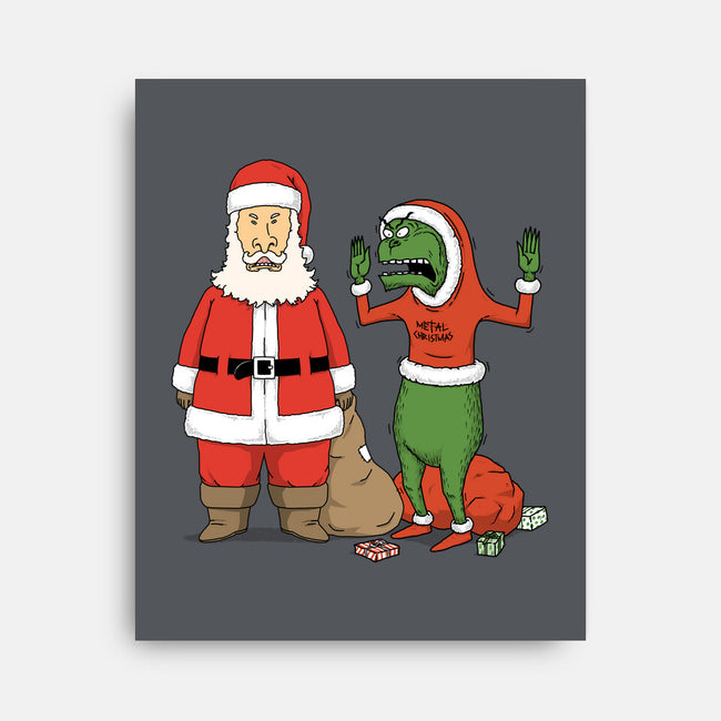 Stupid Santas-None-Stretched-Canvas-pigboom