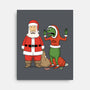 Stupid Santas-None-Stretched-Canvas-pigboom