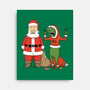 Stupid Santas-None-Stretched-Canvas-pigboom