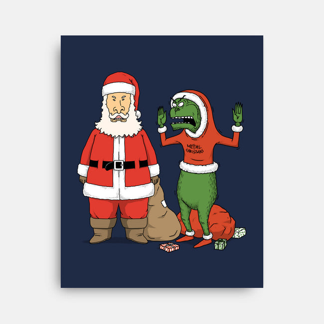 Stupid Santas-None-Stretched-Canvas-pigboom