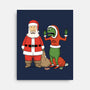 Stupid Santas-None-Stretched-Canvas-pigboom