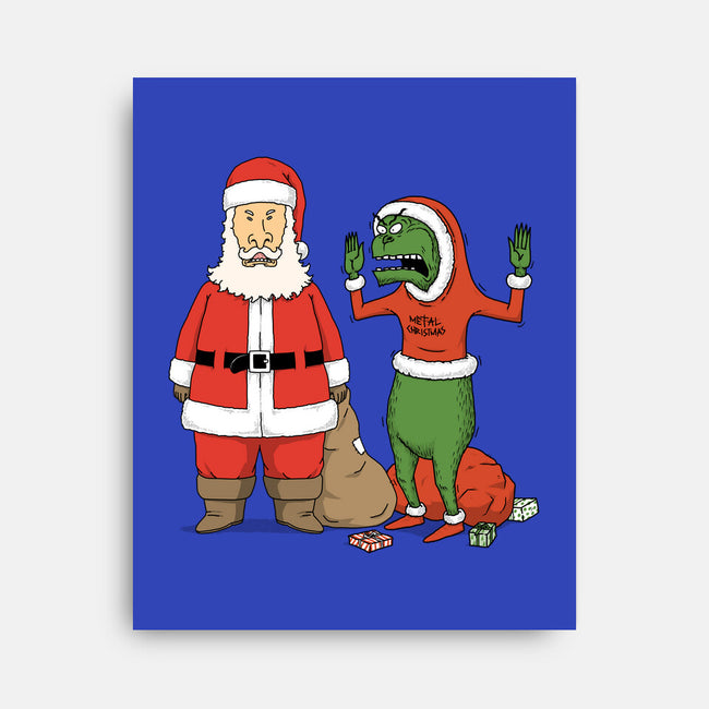 Stupid Santas-None-Stretched-Canvas-pigboom