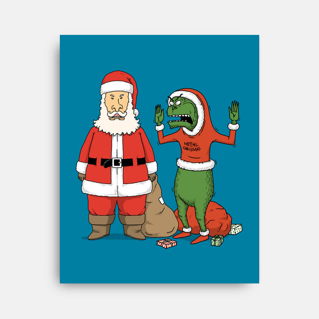 Stupid Santas-None-Stretched-Canvas-pigboom