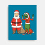 Stupid Santas-None-Stretched-Canvas-pigboom