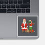 Stupid Santas-None-Glossy-Sticker-pigboom