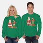 Stupid Santas-Unisex-Crew Neck-Sweatshirt-pigboom