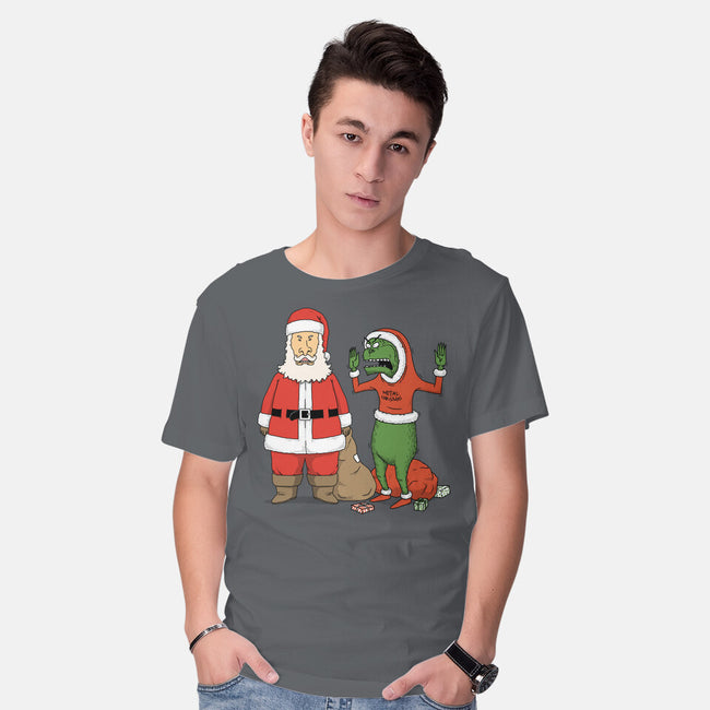 Stupid Santas-Mens-Basic-Tee-pigboom