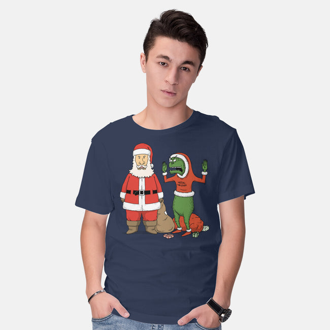 Stupid Santas-Mens-Basic-Tee-pigboom