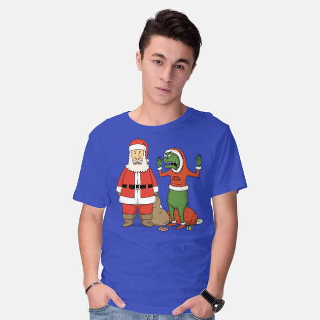 Stupid Santas-Mens-Basic-Tee-pigboom