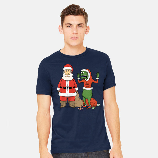 Stupid Santas-Mens-Heavyweight-Tee-pigboom