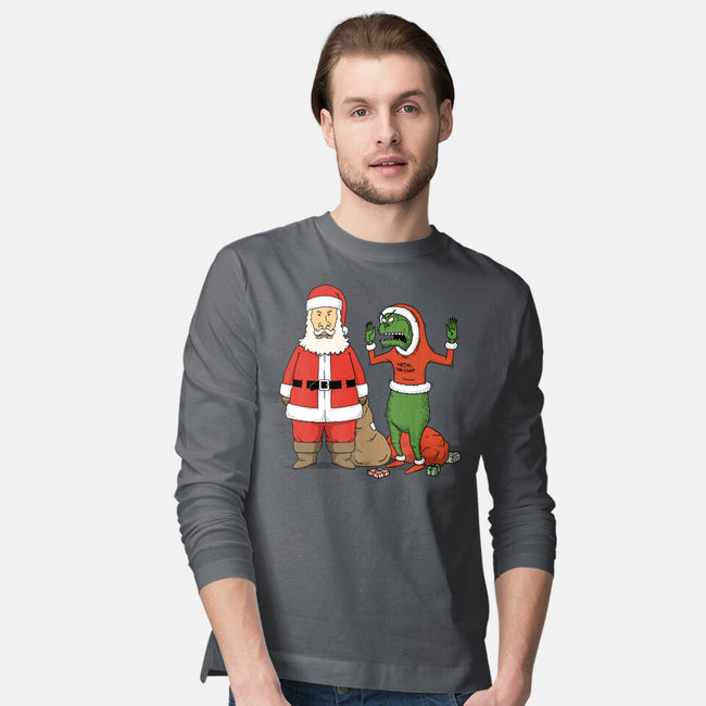 Stupid Santas-Mens-Long Sleeved-Tee-pigboom