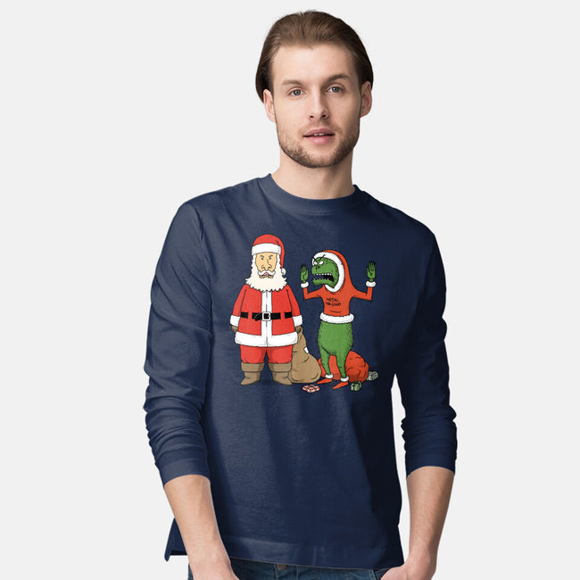 Stupid Santas-Mens-Long Sleeved-Tee-pigboom