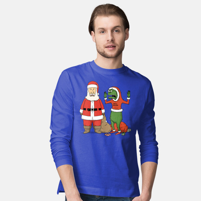 Stupid Santas-Mens-Long Sleeved-Tee-pigboom