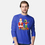 Stupid Santas-Mens-Long Sleeved-Tee-pigboom