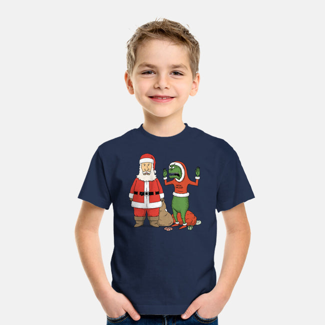 Stupid Santas-Youth-Basic-Tee-pigboom