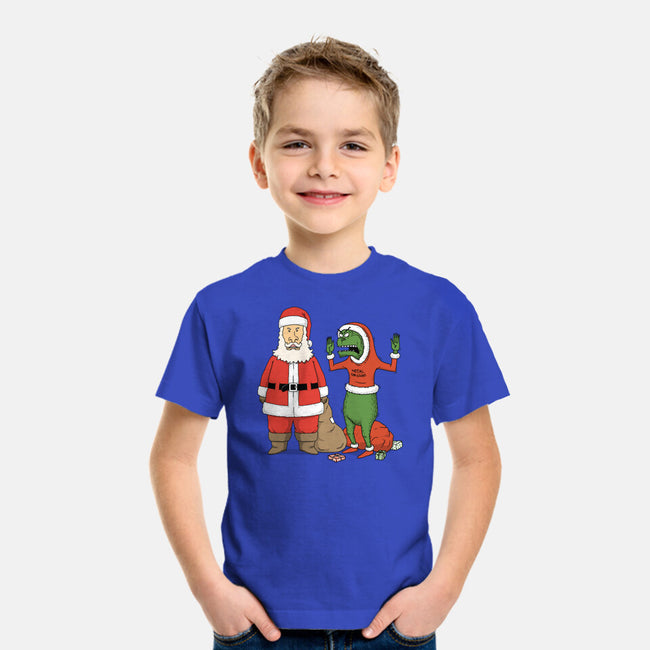 Stupid Santas-Youth-Basic-Tee-pigboom