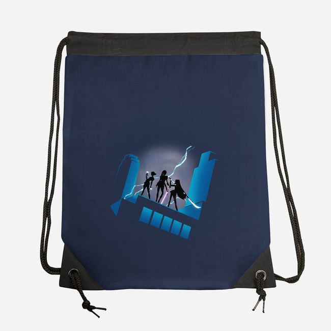Demon Hunters Rise-None-Drawstring-Bag-MaxoArt