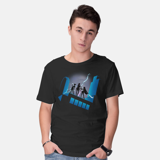 Demon Hunters Rise-Mens-Basic-Tee-MaxoArt