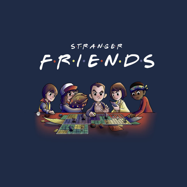 80s Stranger Friends-Womens-Fitted-Tee-fanfabio