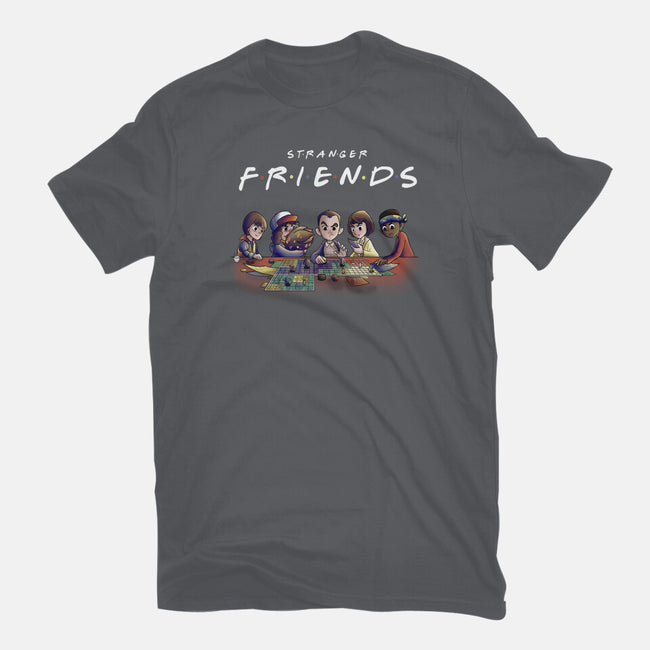 80s Stranger Friends-Unisex-Basic-Tee-fanfabio