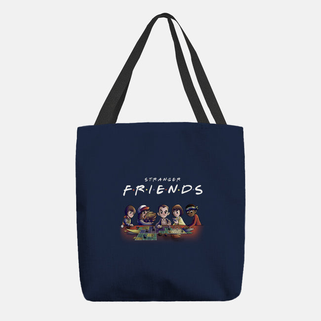80s Stranger Friends-None-Basic Tote-Bag-fanfabio