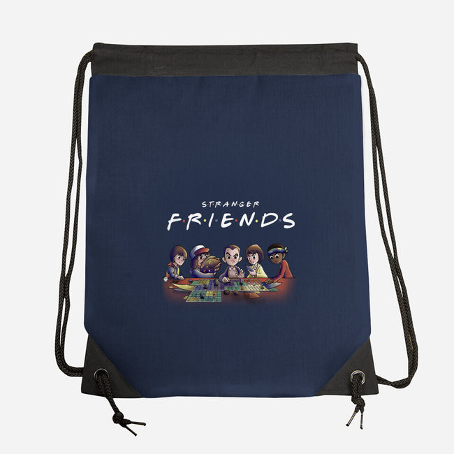 80s Stranger Friends-None-Drawstring-Bag-fanfabio