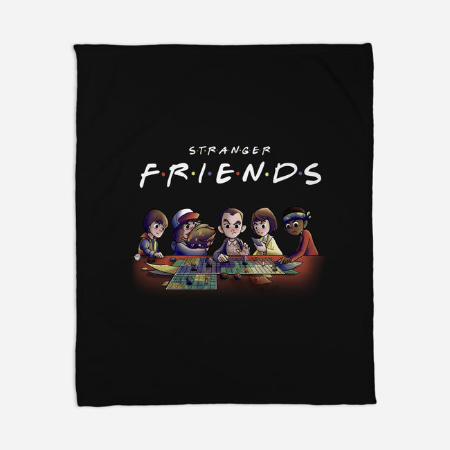 80s Stranger Friends-None-Fleece-Blanket-fanfabio
