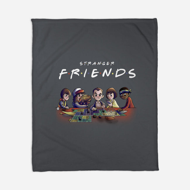 80s Stranger Friends-None-Fleece-Blanket-fanfabio
