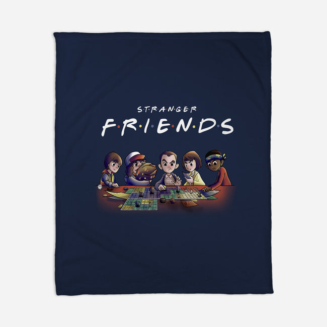 80s Stranger Friends-None-Fleece-Blanket-fanfabio