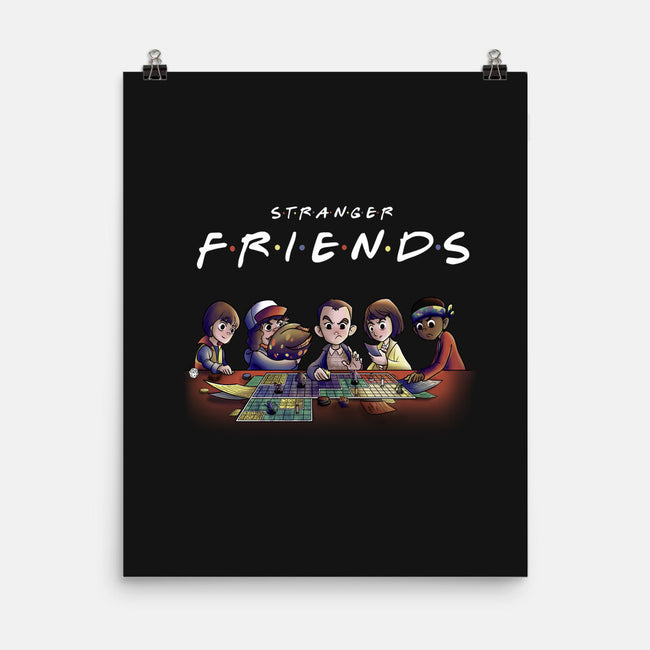 80s Stranger Friends-None-Matte-Poster-fanfabio