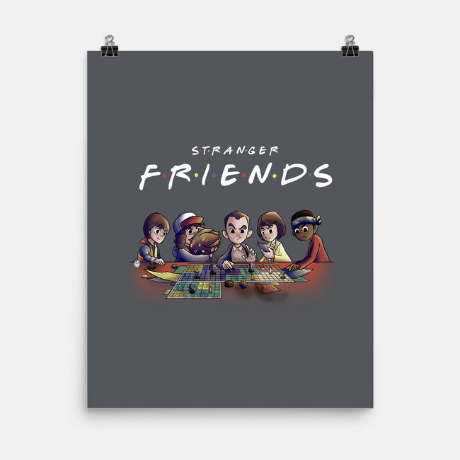 80s Stranger Friends-None-Matte-Poster-fanfabio