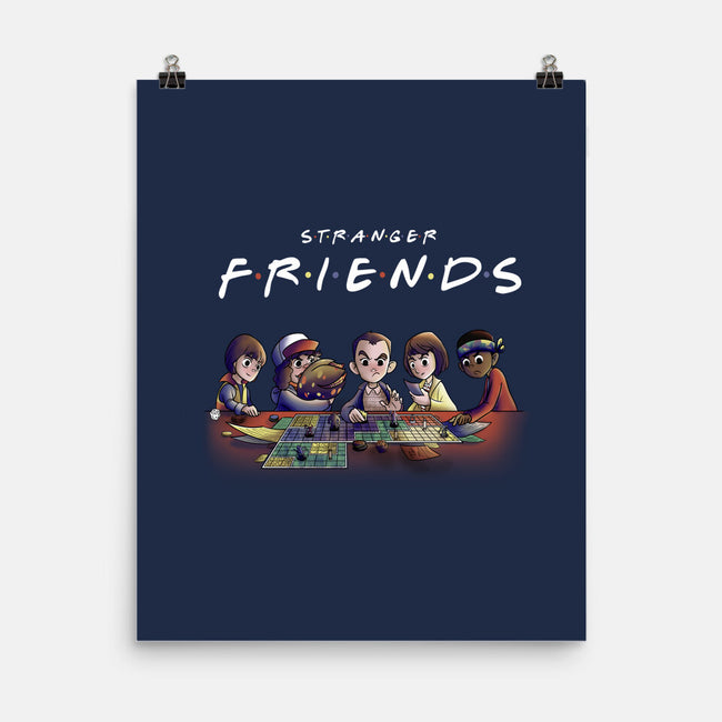 80s Stranger Friends-None-Matte-Poster-fanfabio