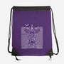 Silk Division-None-Drawstring-Bag-rocketman_art