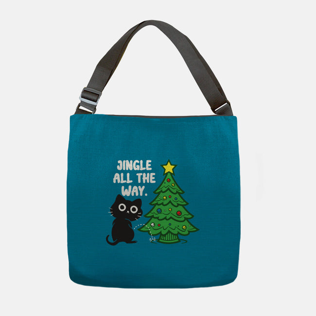 I Jingle All The Way-None-Adjustable Tote-Bag-turborat14